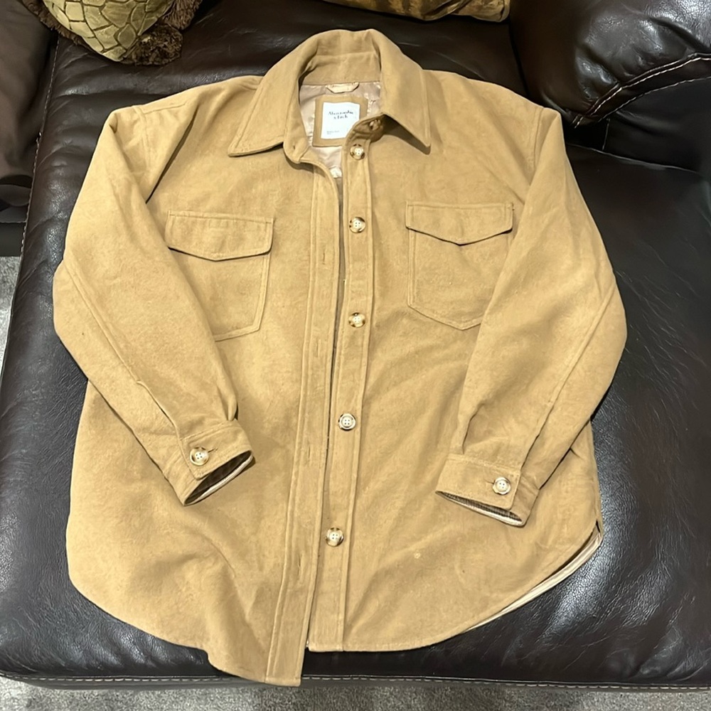 Abercrombie & Fitch Tan Jacket